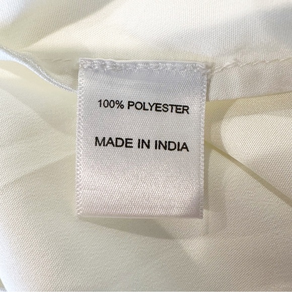 Jessakae Ivory Butterfly Ruffle Dress Size XS Long Sleeve Playful Party Girly - Picture 8 of 9